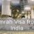 Umrah Visa from India