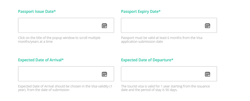 Visit Saudi Passport Info 2