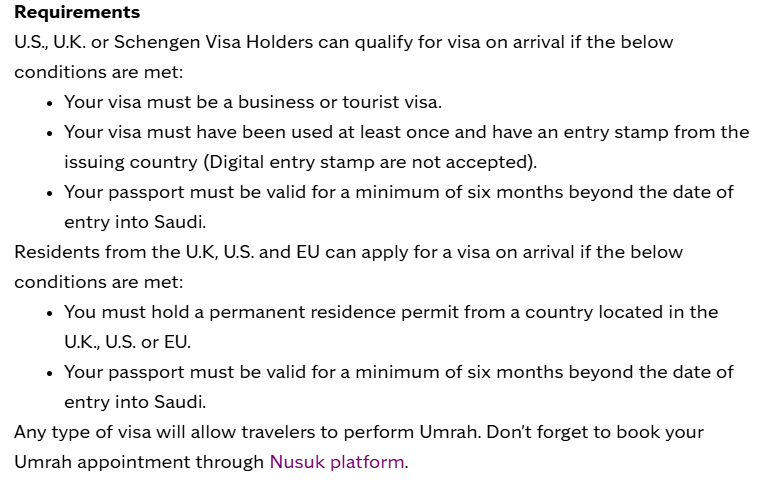 Saudi Arabia Visa for Gabonese Citizens