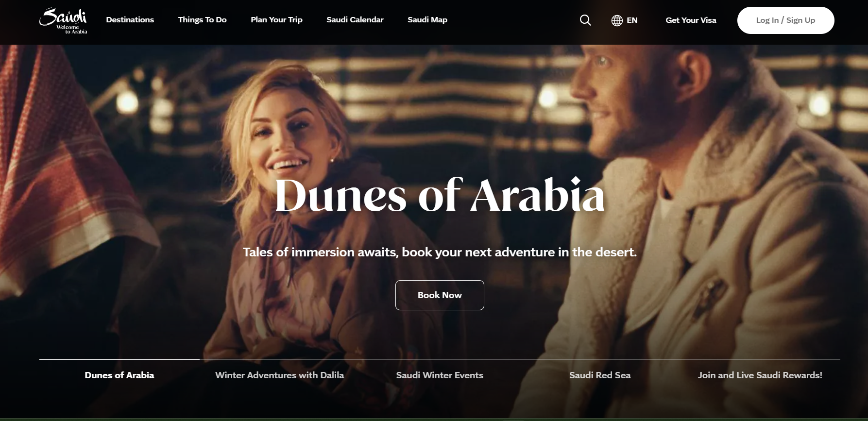 visit saudi website